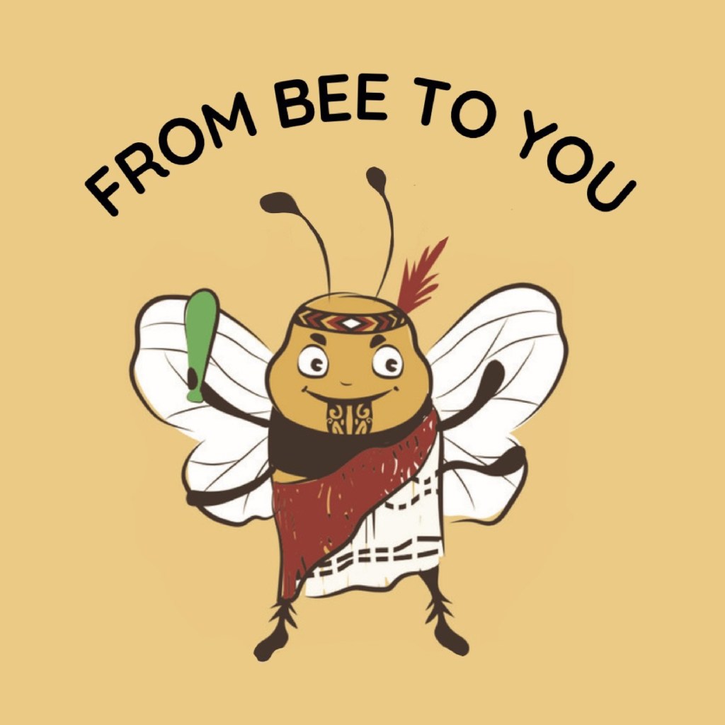 Honey jar label design - By Paige Critchley Designs