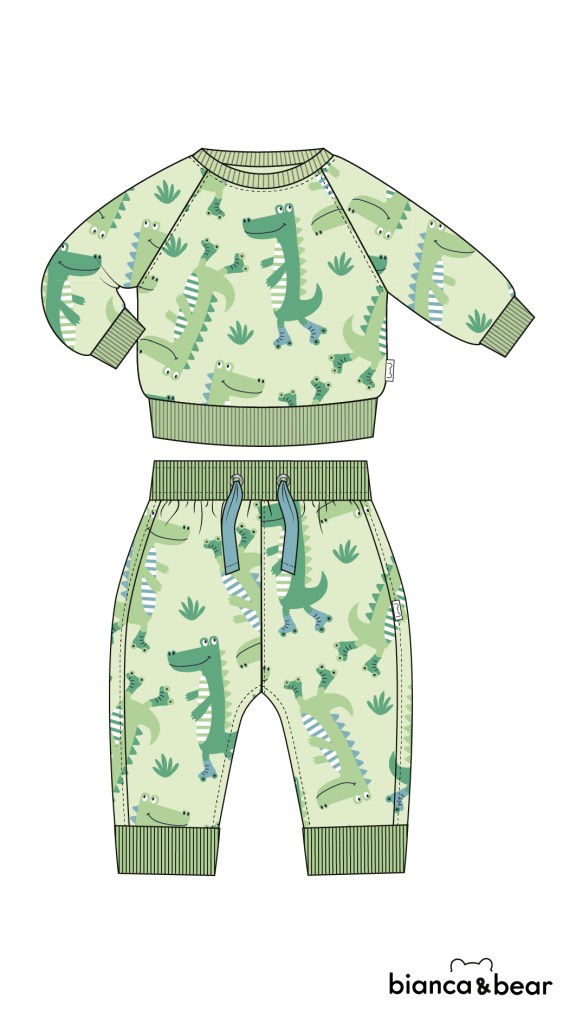 Bianca and bear - Paige Critchley designs