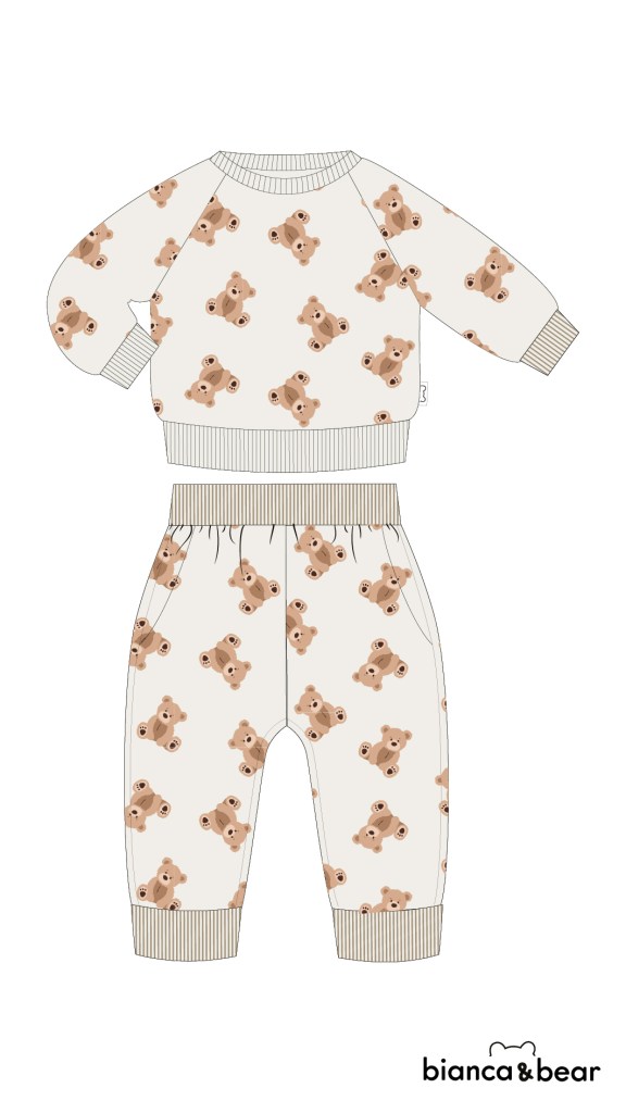 Bianca and bear - Paige Critchley designs