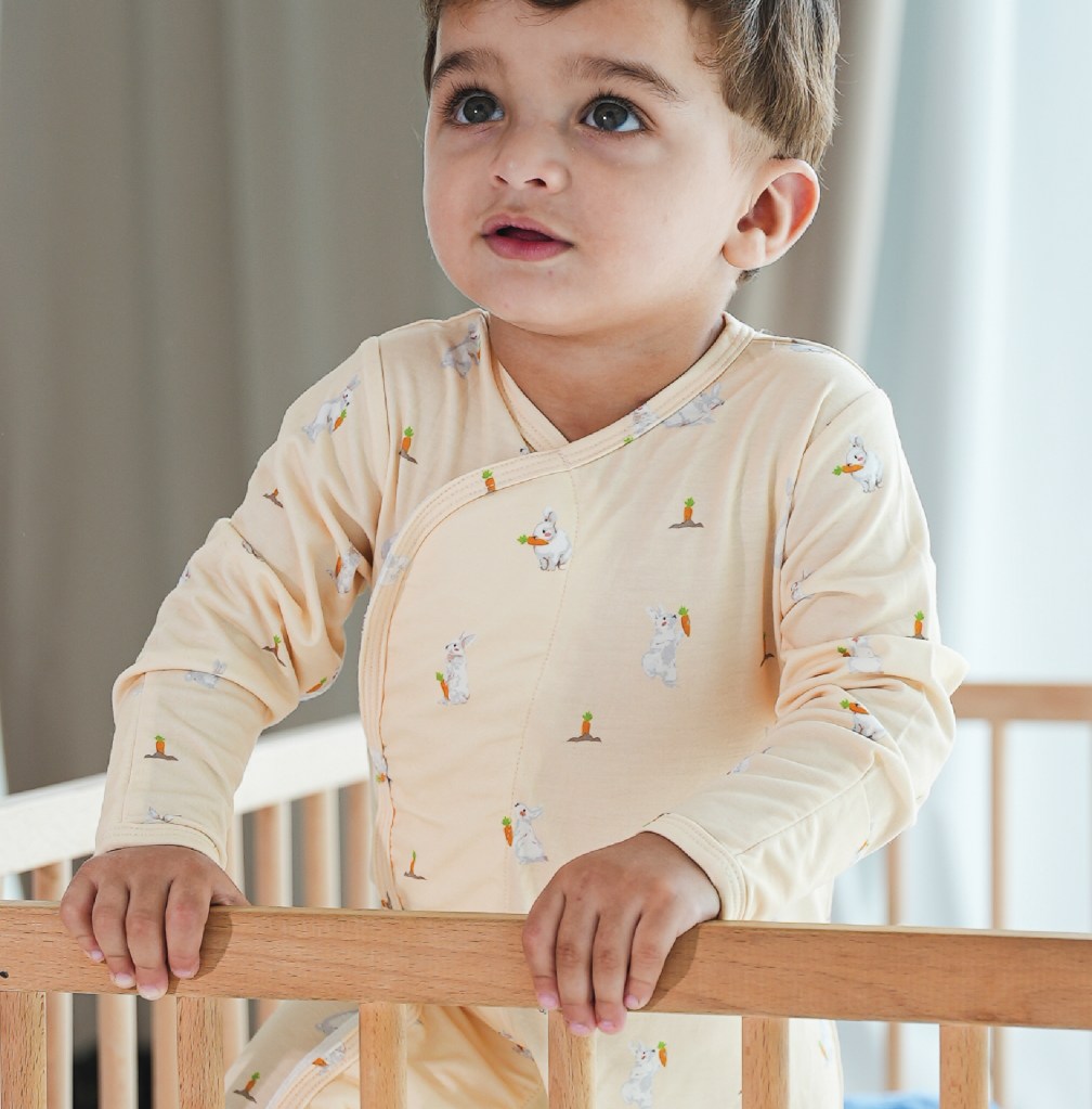 Bunnies print for tiny bloom - Paige Critchley DesignsBunnies print for tiny bloom - Paige Critchley Designs