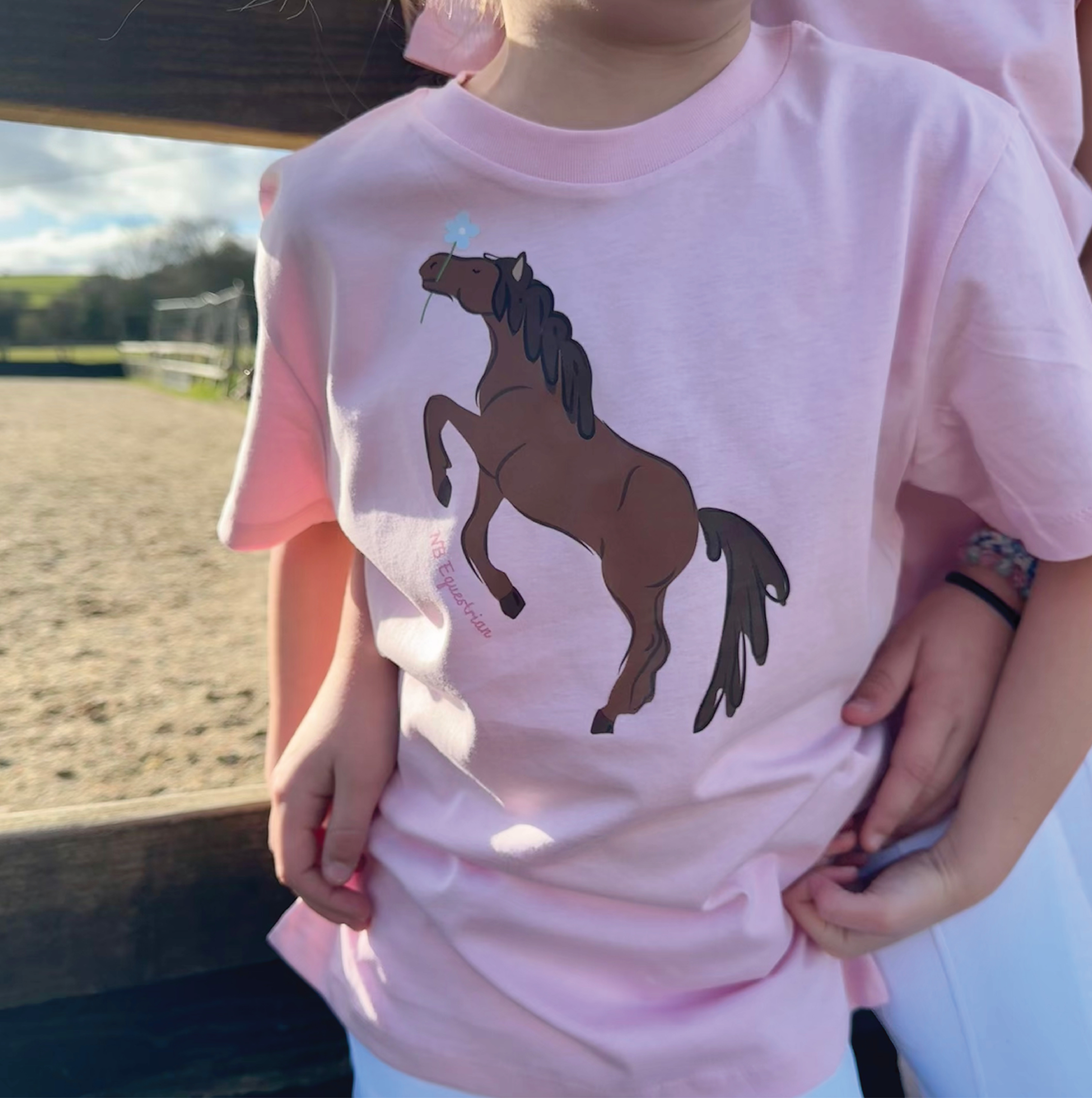 Horses illustration for NB Equestrian