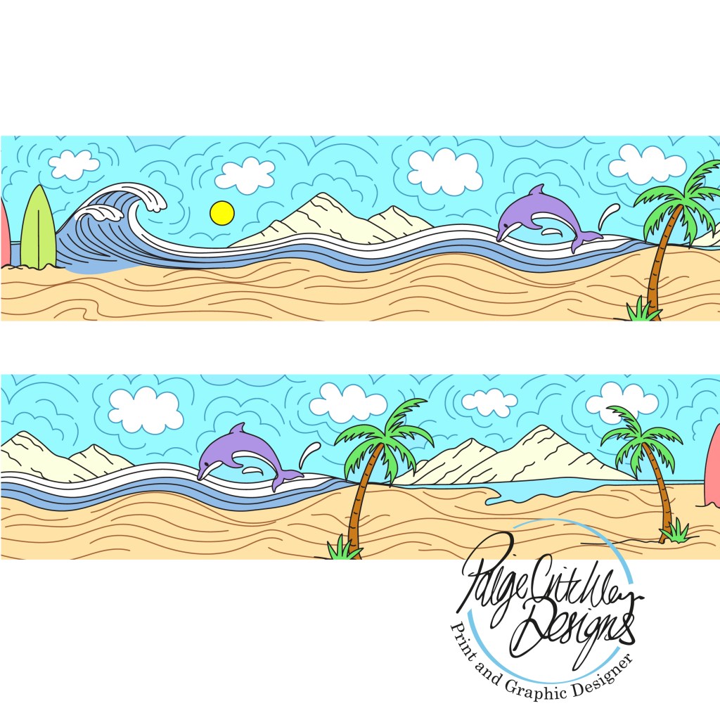 Summer design for If It Barks - Paige Critchley Designs