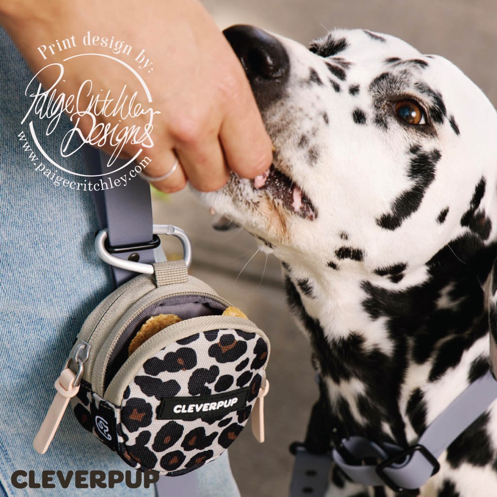 Leopard spot print for Cleverpup. Designed by paigecritchley.com Print Designer