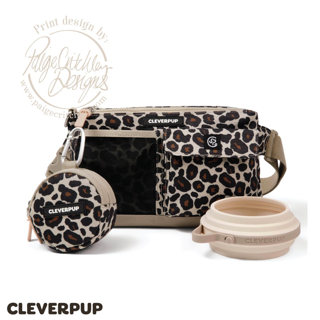 Leopard spot print for Cleverpup. Designed by paigecritchley.com Print Designer
