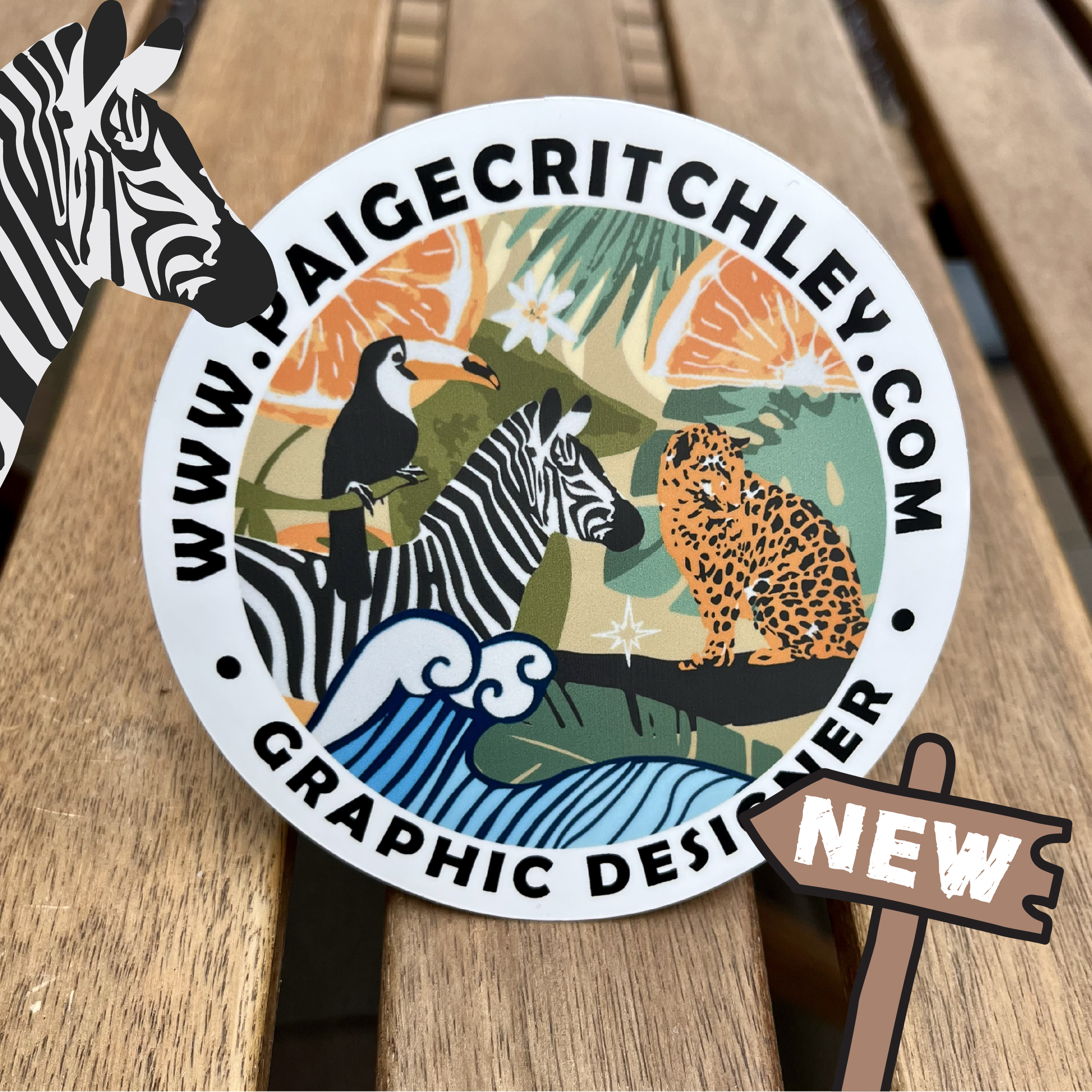 New Stickers - Paige Critchley Designs