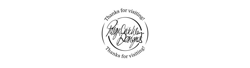 thank you visiting - Paige Critchley designs