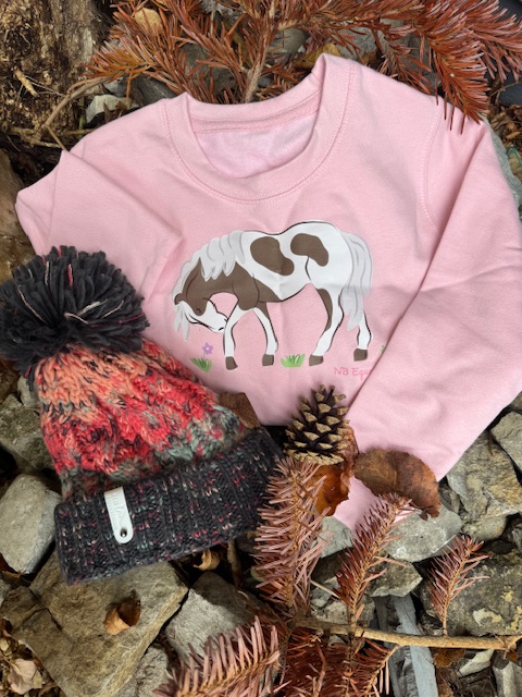 Horses illustration for NB Equestrian