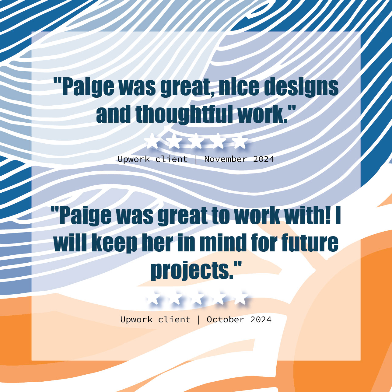 Private clients reviews