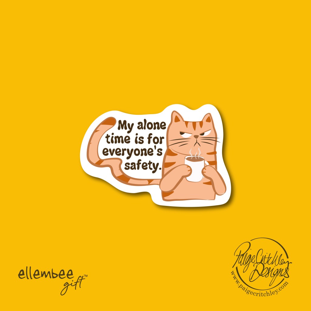 Sticker designs for Ellembee gift. Designed by paigecritchley.com