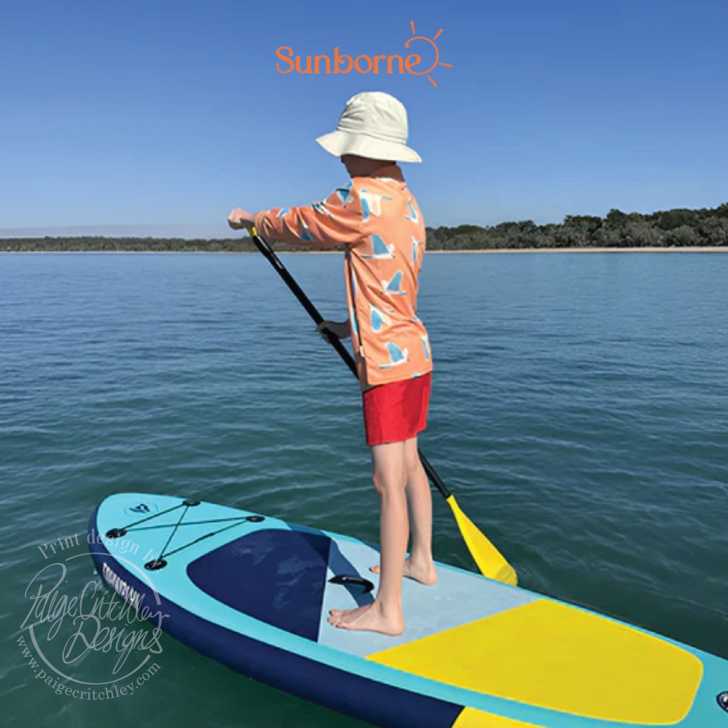 Cockatoo print for Sunborne by paigecritchley.com