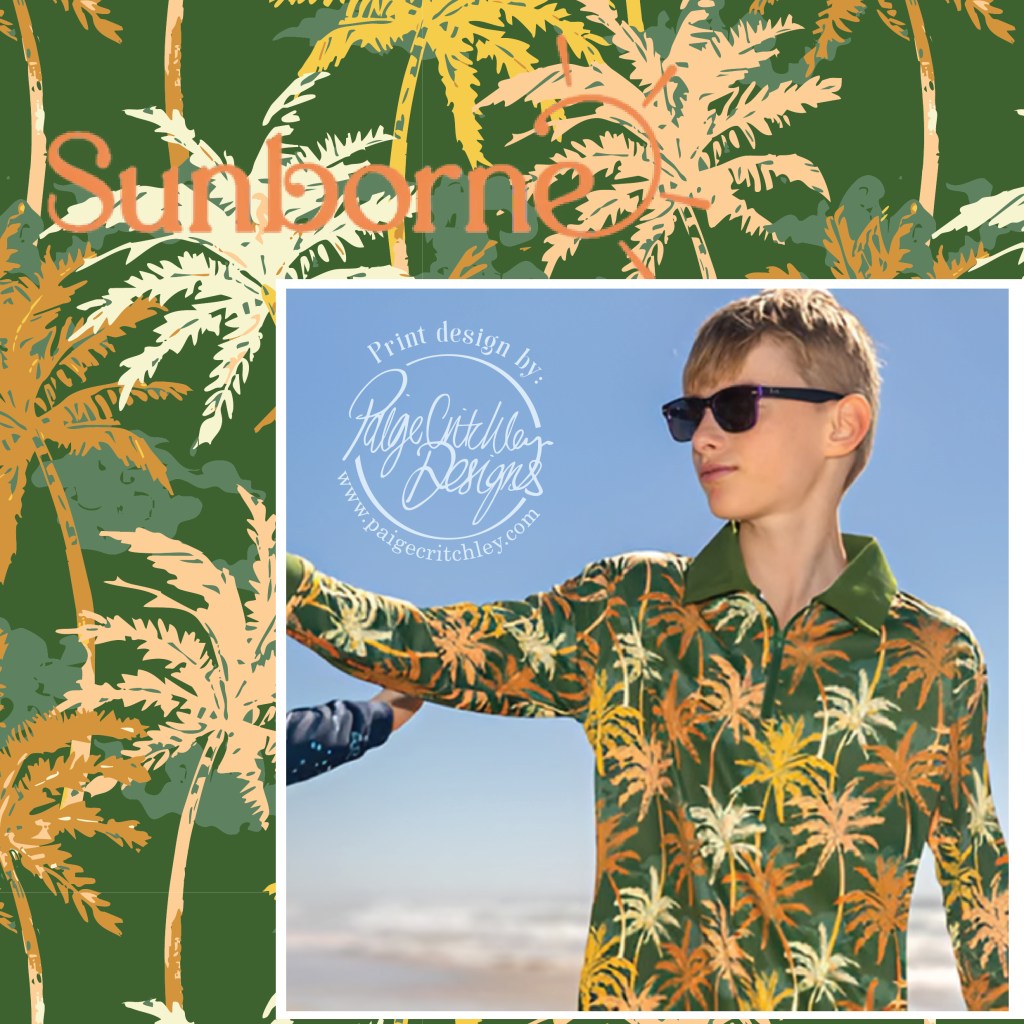 Print designs for Sunborne - by paigecritchley.com