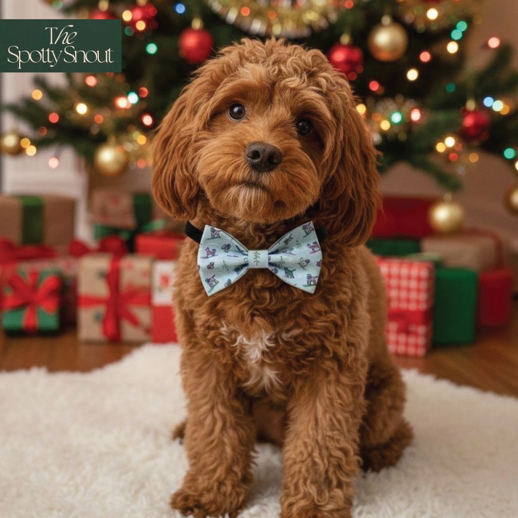 Skiing dogs design for The Spotty Snout. Print design by paigecritchley.com