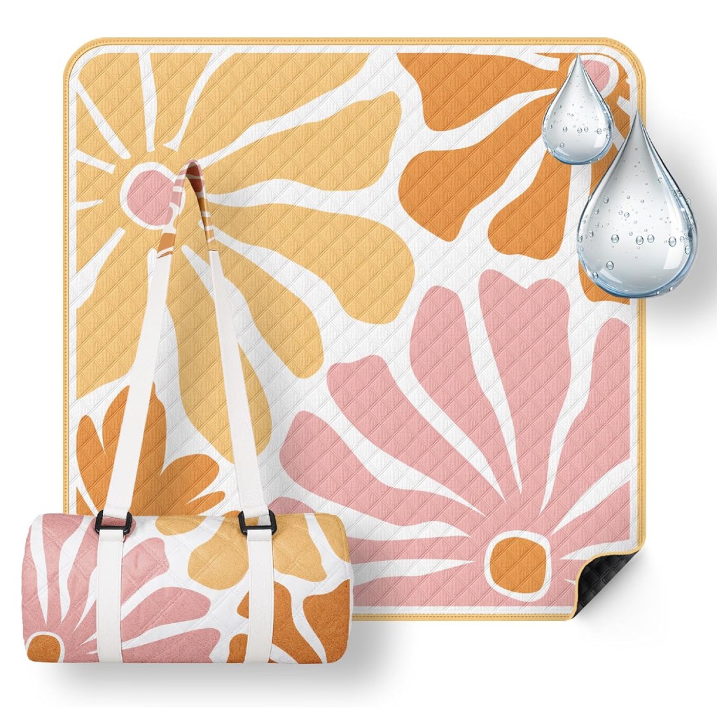 Picnic blankets designed for Vibejoy. Designed by paigecritchley.com