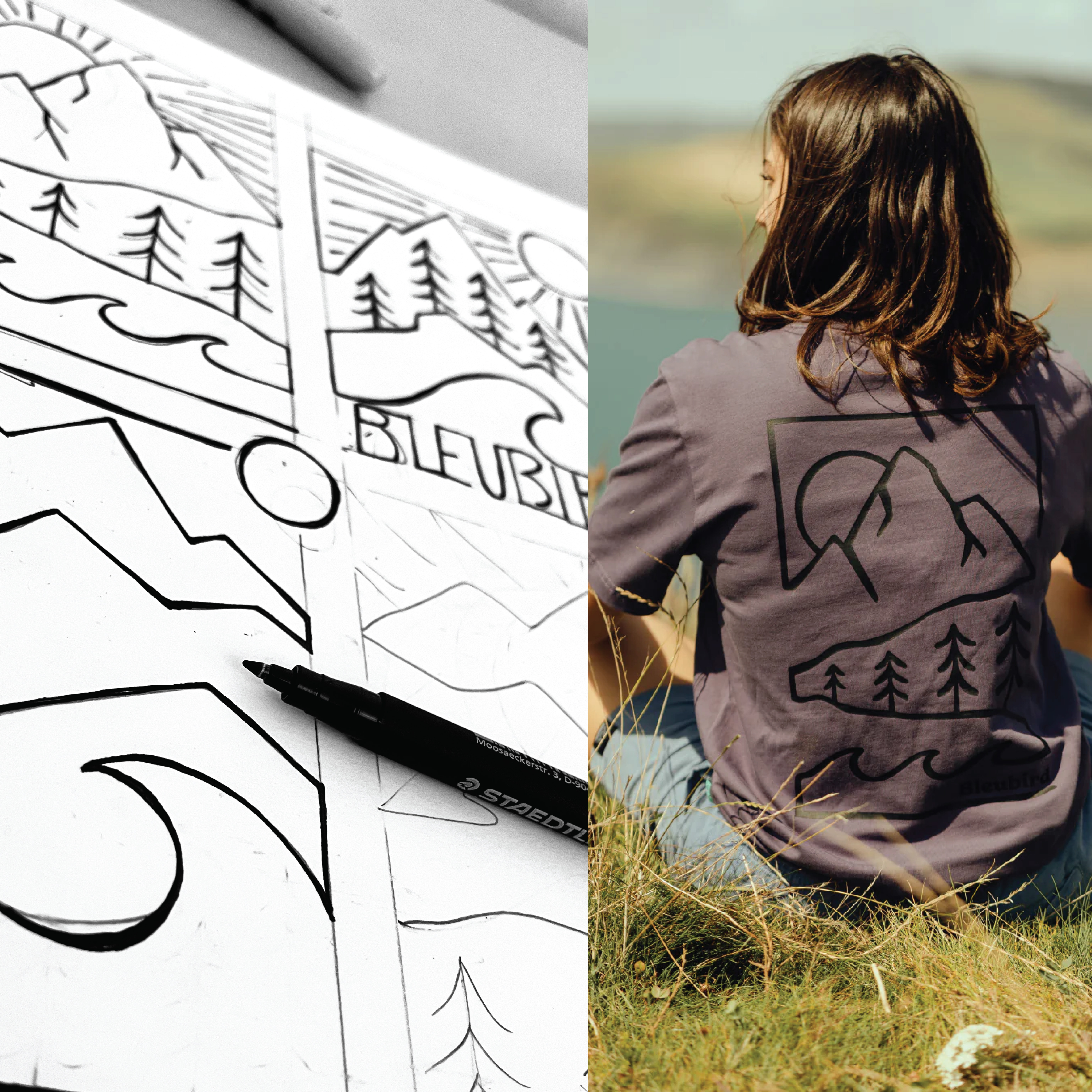 Bleubird collection, from drawings to product