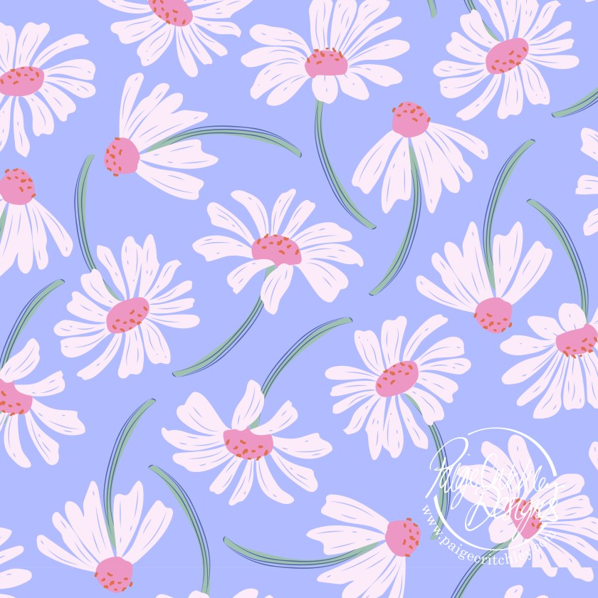 Abstract daisy print - Paige Critchley Designs