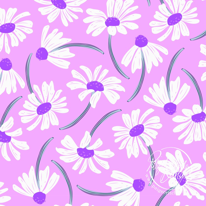 Abstract daisy print - Paige Critchley Designs