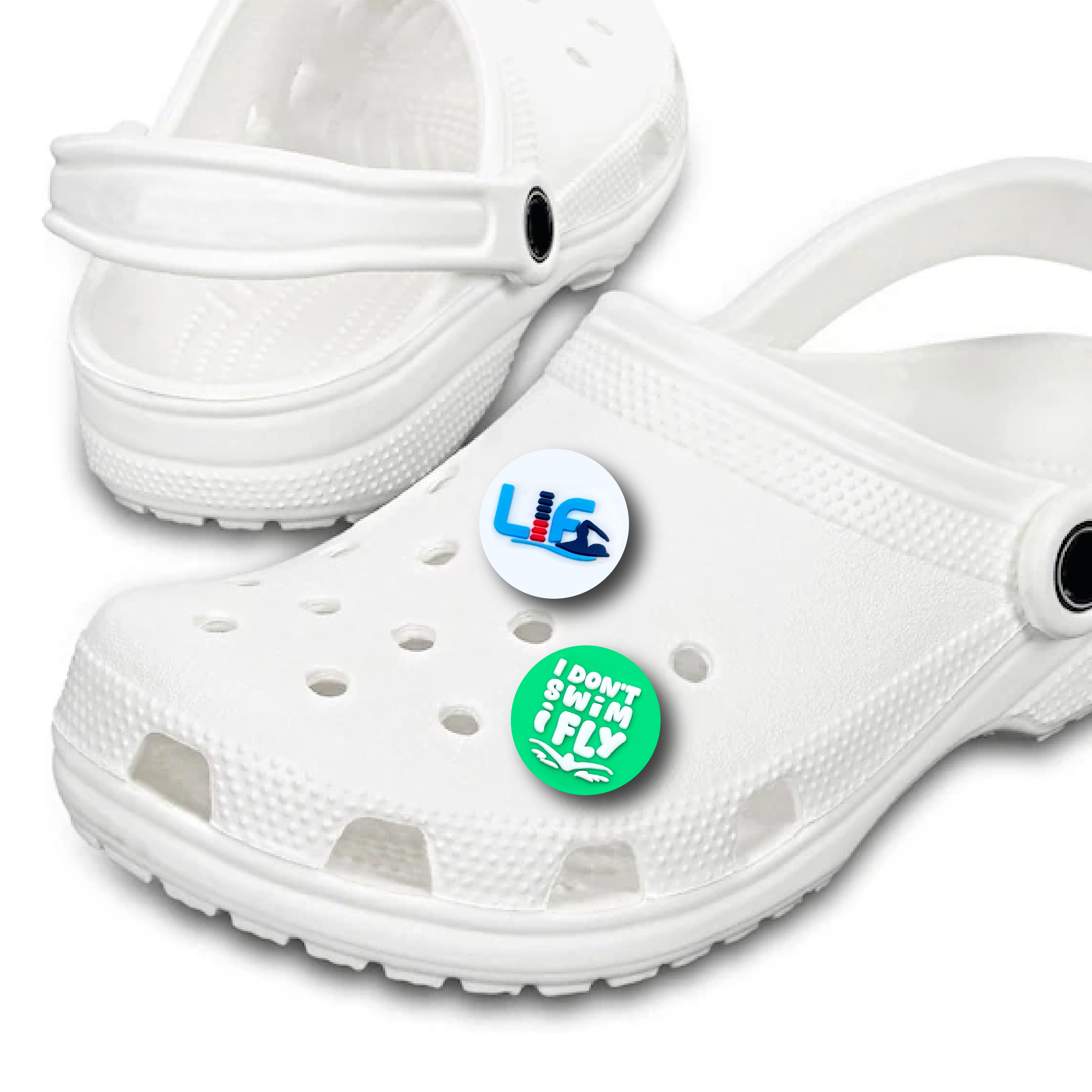 Shoe charms for Last is Fast. Designed by Paige Critchley Designs