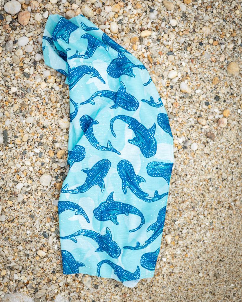 Whale shark print design by paigecritchley.com