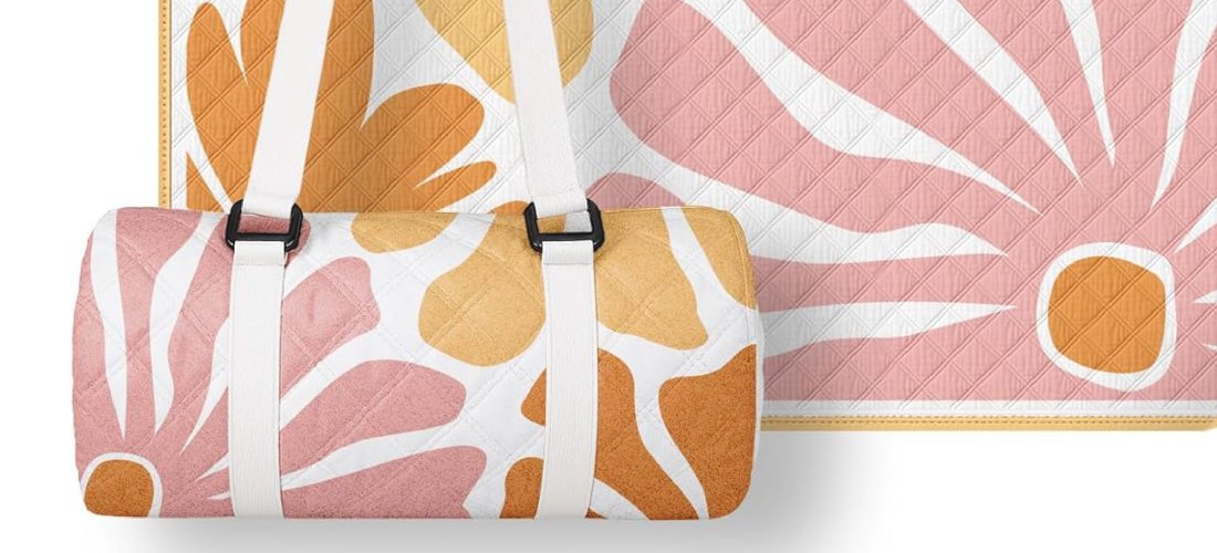 Picnic blankets designed for Vibejoy. Designed by paigecritchley.com