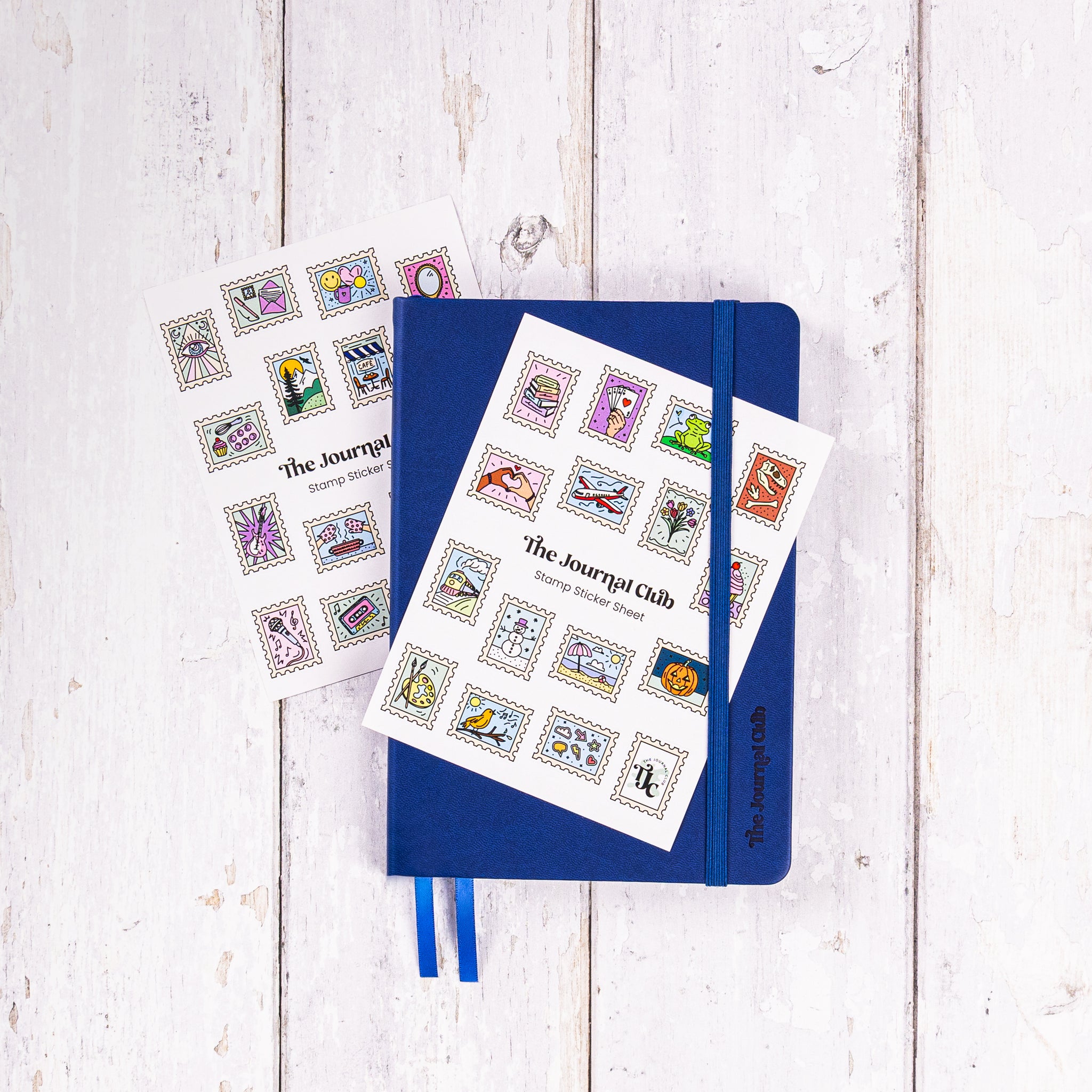 Sticker Designs for The Journal Club - designed by paigecritchley.com