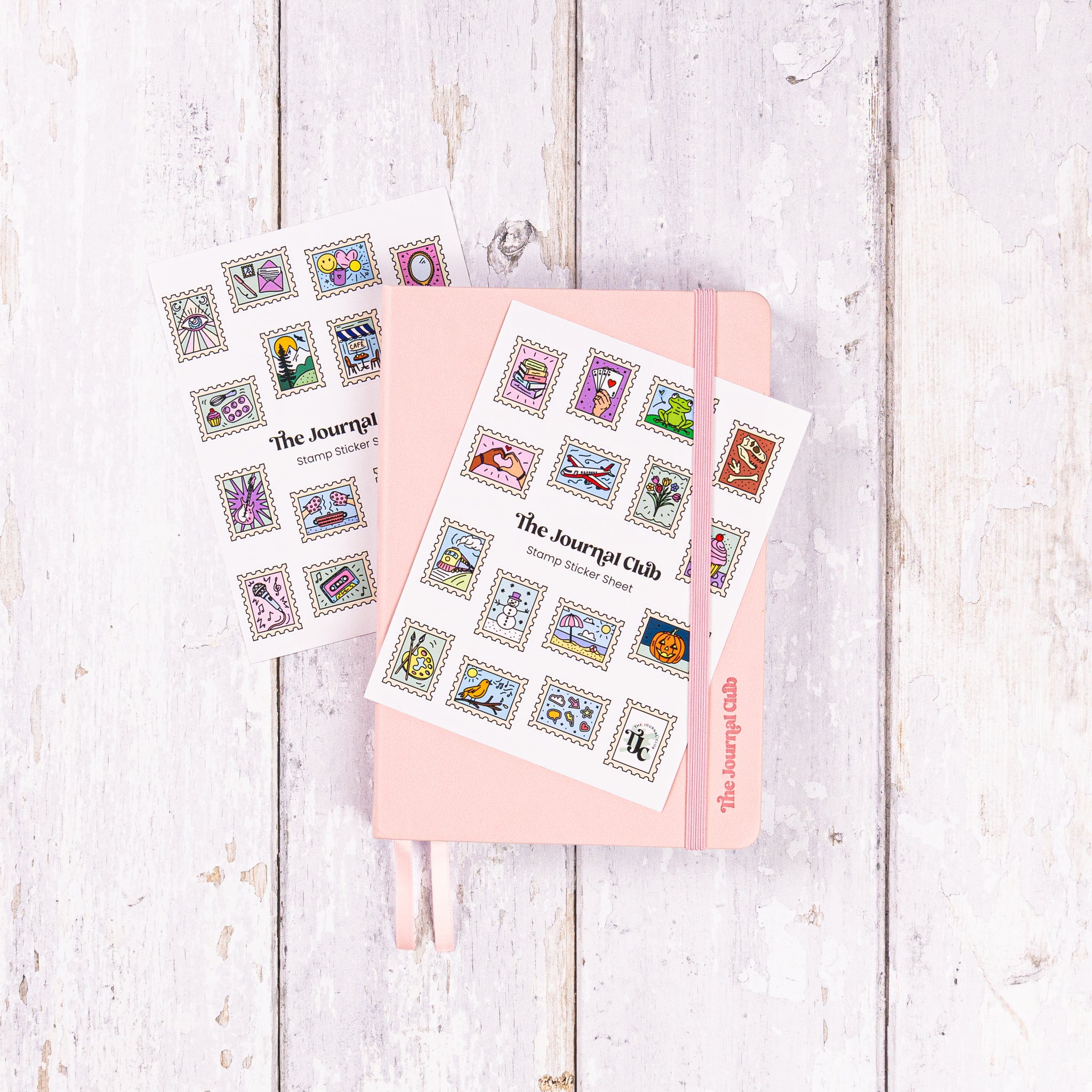 Sticker Designs for The Journal Club - designed by paigecritchley.com