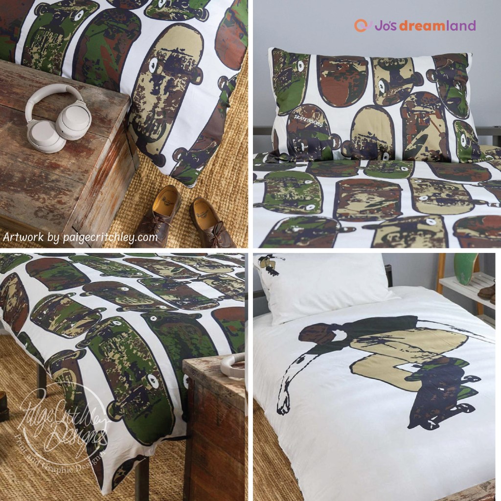 Bedding designs by paigecritchley.com