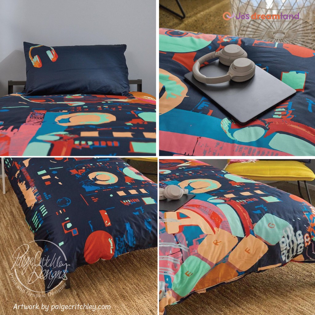 Bedding designs by paigecritchley.com