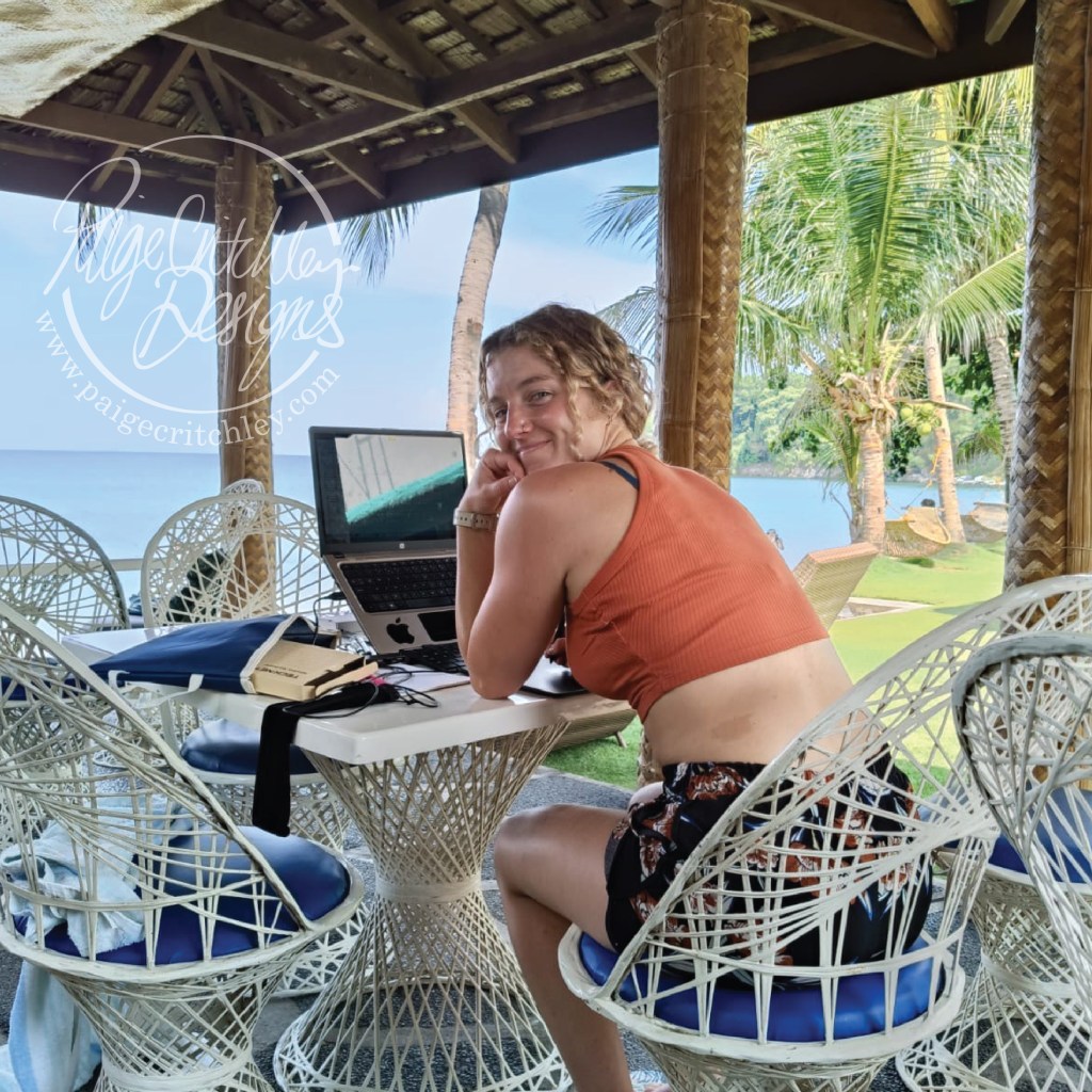 I'm a print and graphic designer inspired by the ocean and nature. Visit paigecritchley.com to view my portfolio and hire me.