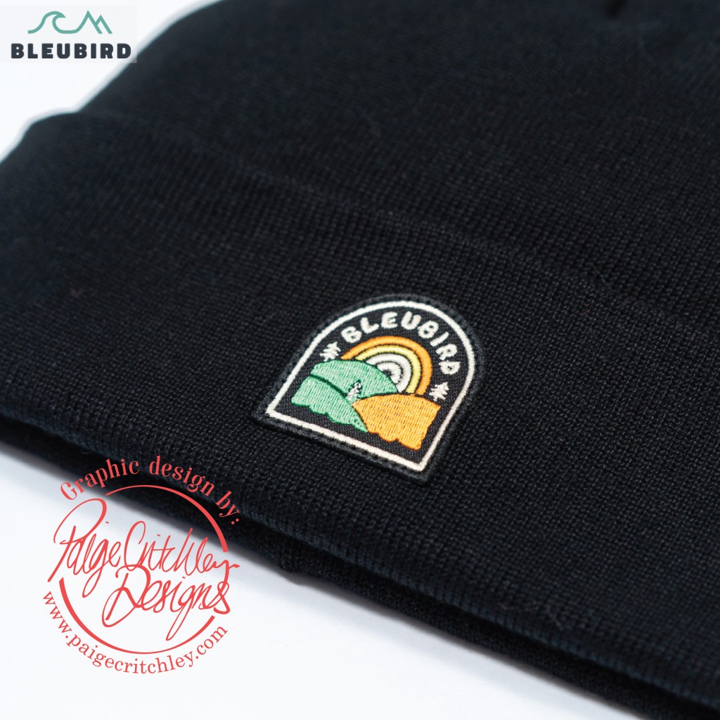 Graphic for Bleubird. Rainbow Arch. By paigecritchley.com