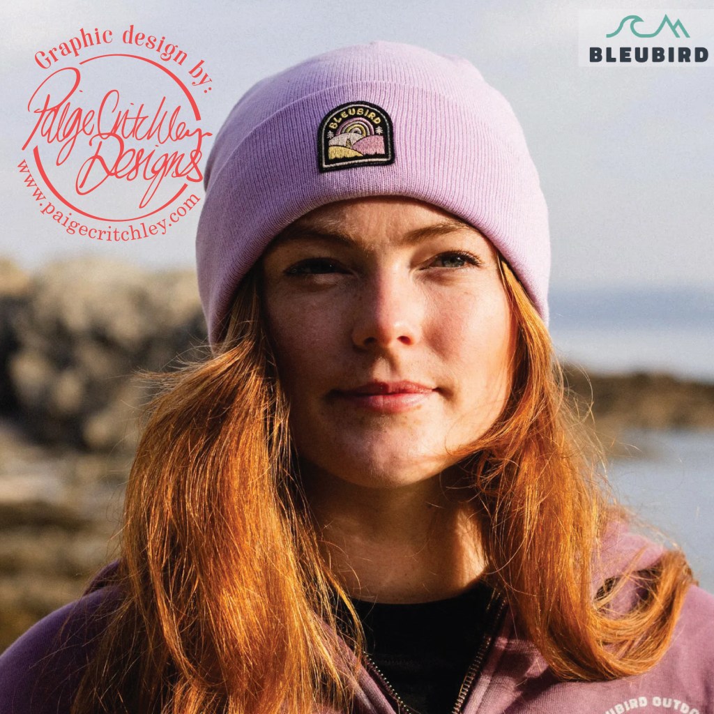 Graphic for Bleubird. Rainbow Arch. By paigecritchley.com