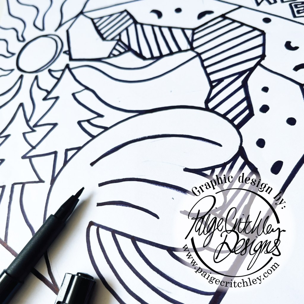 The projects big weekend poster design by paigecritchley.com